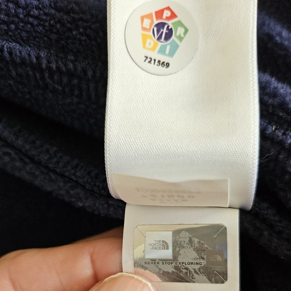 The North Face Half Dome Full-Zip Hoodie, Blue, Black, Women's Size L, USA Flag - Picture 13 of 16